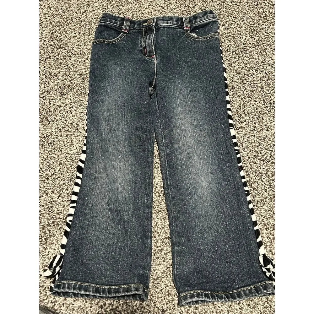 Vintage Gymboree Mod Zebra‎ jeans size 4T k27
